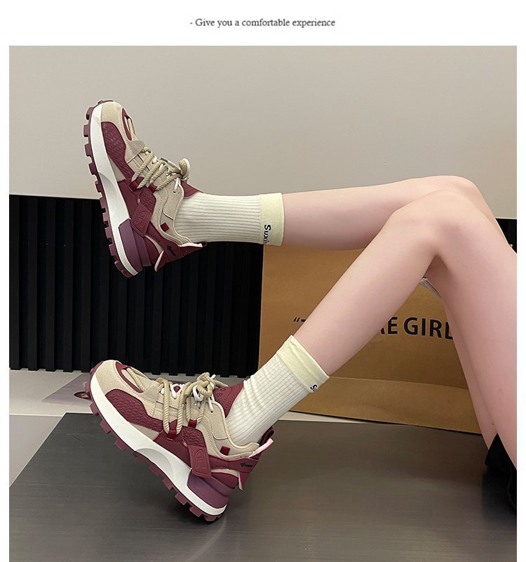 Forrest Gump Schuhe für Damen 2024 neue Herbst-Damenschuhe vielseitige, fußzeigende trendige Street-Casual-Sportschuhe für Damen_voghion.com