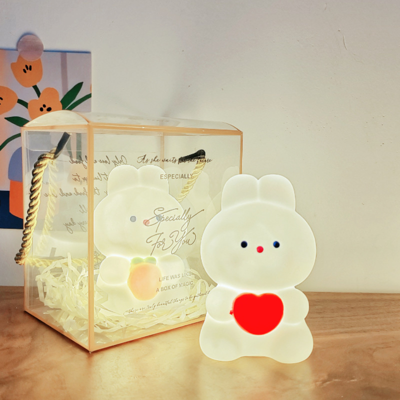 Creative Internet Celebrity Led Night Light Wholesale Night Market Street Stall Luminous Toys Floor Push Drainage Gifts for Kidsren