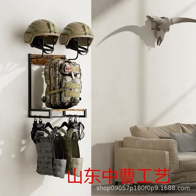 Leather Clothes Hanger, Motosiklet dəbilqə rəfləri