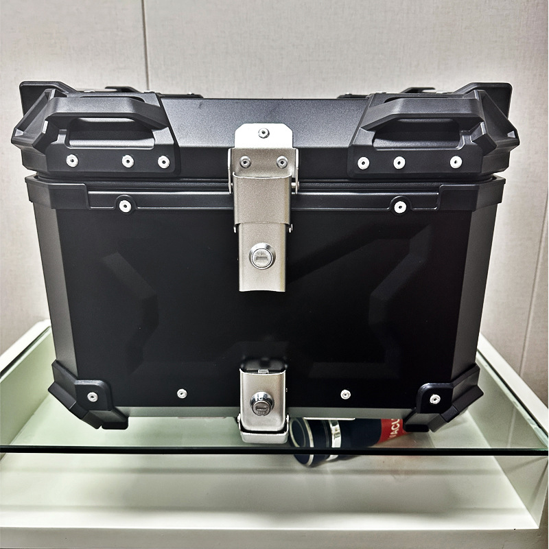 Quick Release Motorcycle Trunk 28L45L55L65L80L100L Aluminum Alloy Trunk 38L Side Box Waterproof Three Boxes