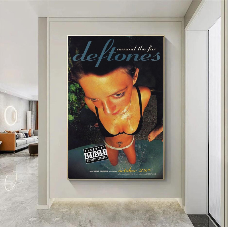 Deftones Singer Music Album Canvas Painting Modern Art Poster Popular Band Wall Art Picture
