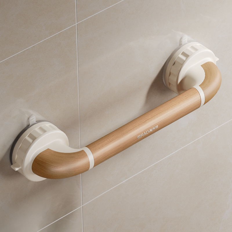 Bathroom Handrails Without Punching Holes, Bathroom Toilet Safety Handles, Elderly Toilet Anti-Slip Railings, Strong Suction Cup Handles