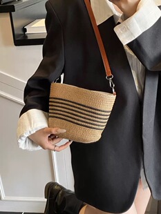 Summer straw small bag, universal shoulder bag