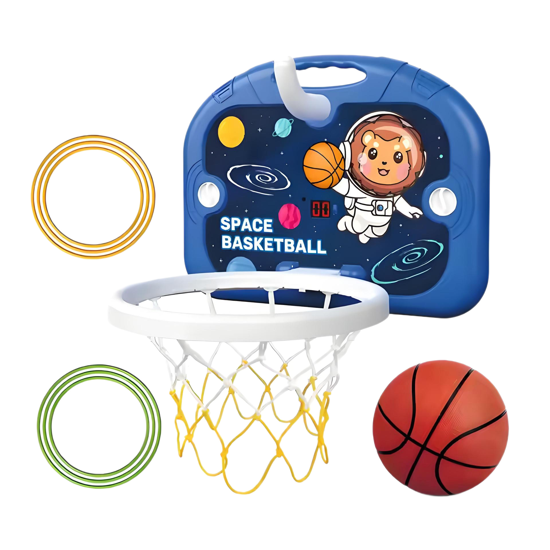 Amazon Hot sale juegos de baloncesto para niños juegos de baloncesto de puntuación de béisbol tablero de baloncesto + juguetes de tiro de lanzamiento