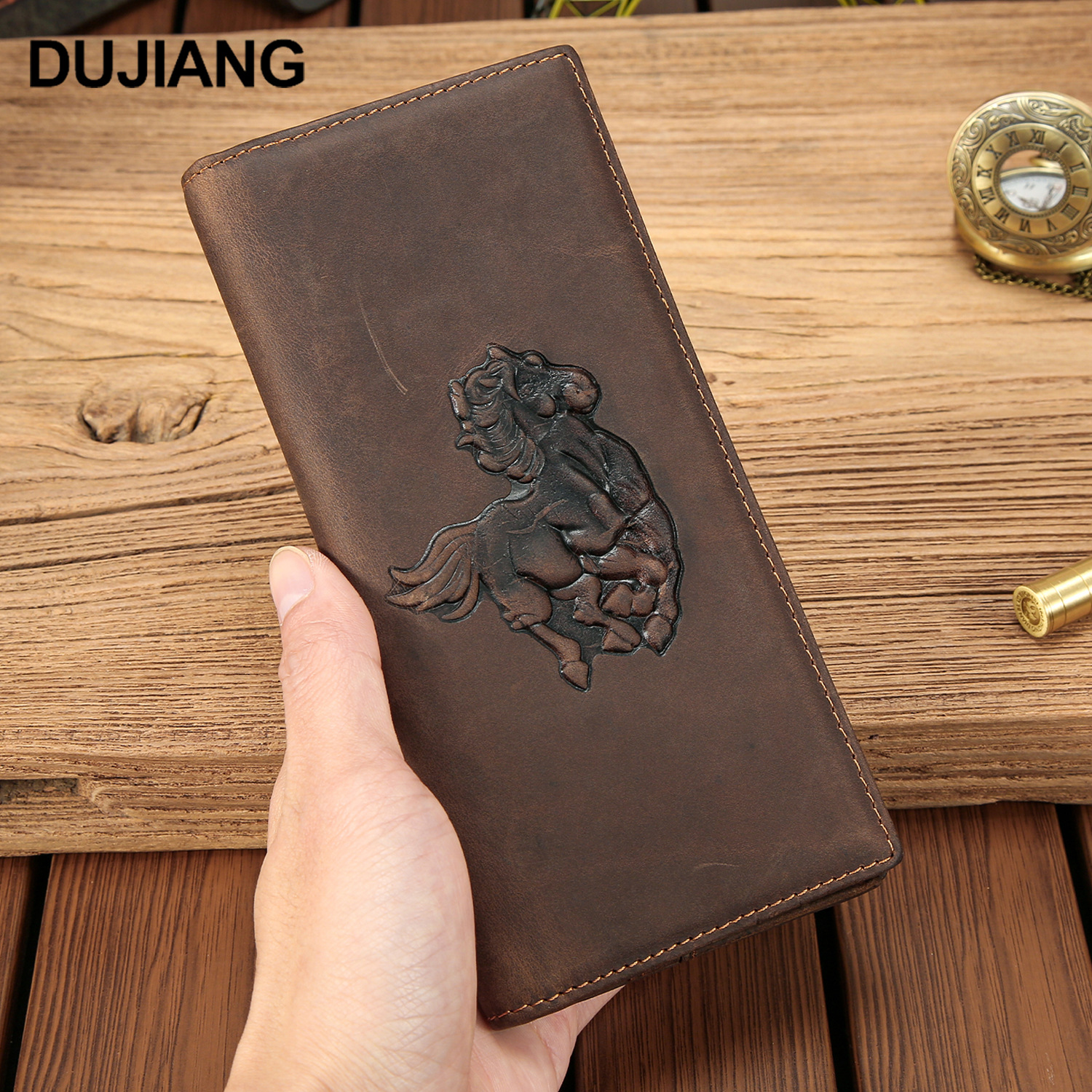 retro long classic wallet