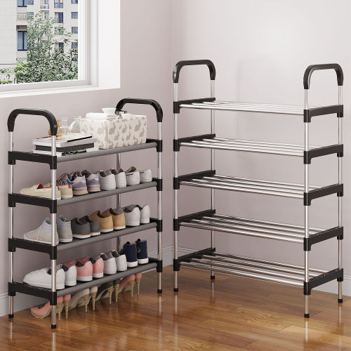 Small shoe rack is easy to put at the door. Good-looking and economical dust-proof storage artifact for home use. Dormitory indoor multi-layer shoe cabinet