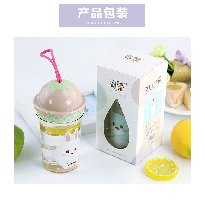 N3324 mini taza de helado taza de agua de plástico taza de té de leche taza de postre Yiwu 10 yuanes Tienda Al Por Mayor
