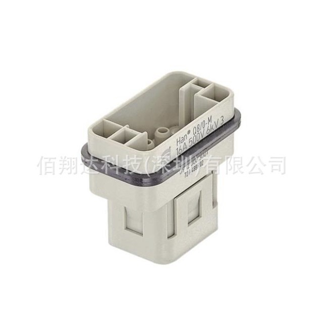 harting 09120083001 8芯 重载连接器 公头 HAN Q 8/0 -M