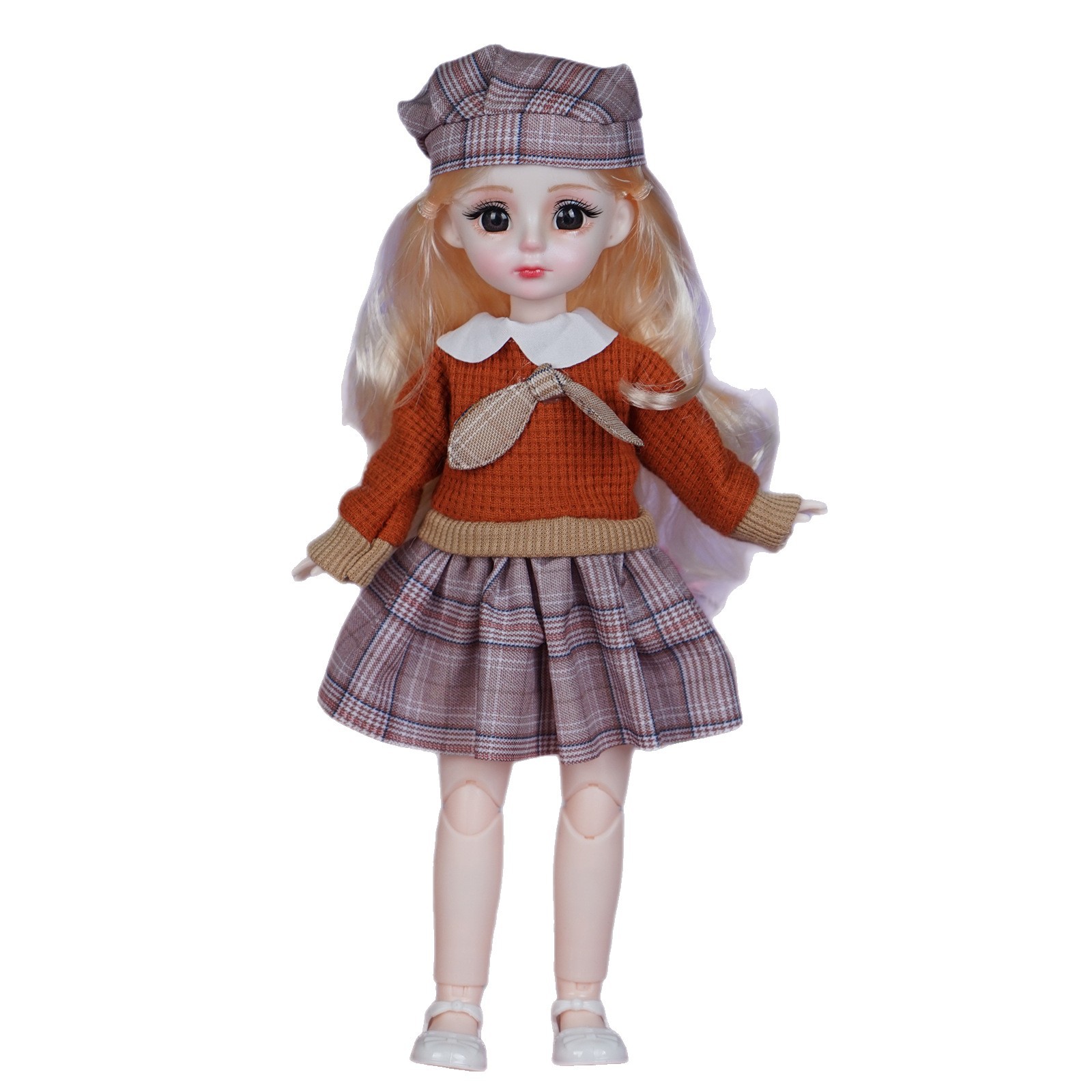 30cm Doll Toy Girl Changeable Clothes Princess Baby Doll Play House Doll Gift Box Set
