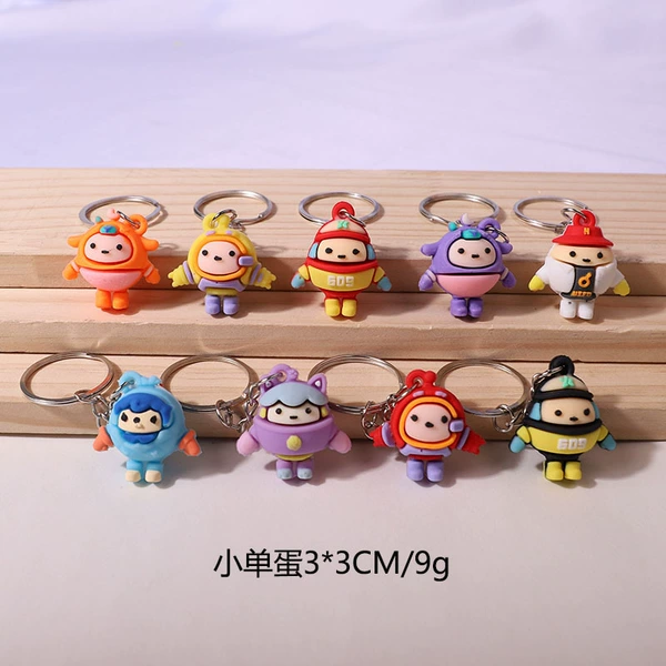 Small egg doll + single circle mixed hair