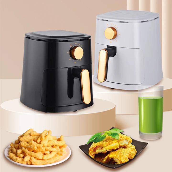4L Silver Crest Air Fryer Home Multifunction Air Fryer Smart Electric Fryer Cross-border