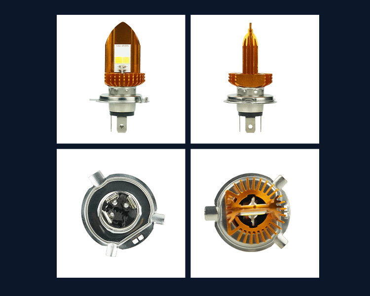 Motorcycle LED Headlights Wholesale - Saber White Light, Dual-prong and Triple-prong, Factory Direct Sales, Manufacturer Wholesale