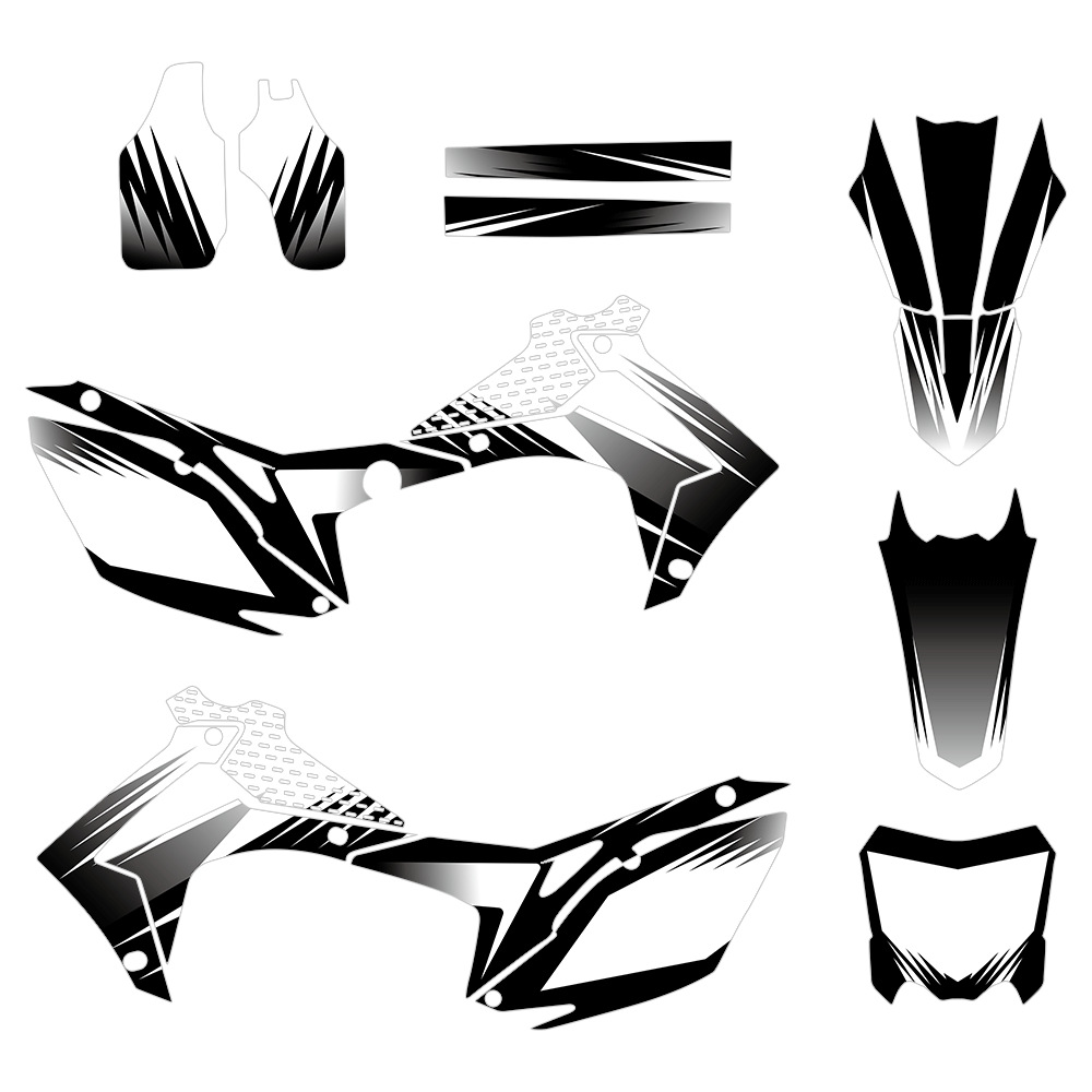Aplicable a Honda CRF450 2013 - 2016 CRF250 2014 - 2017 pegatinas para motocicletas todoterreno