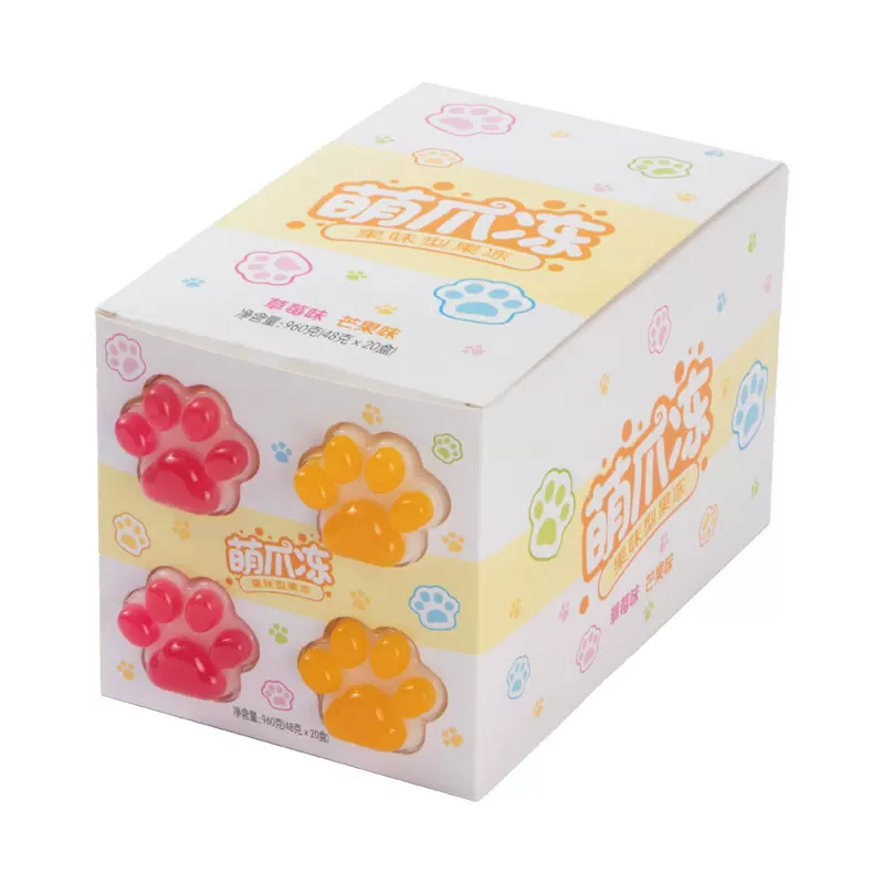 Modeling jelly 萌爪冻熊掌布町果冻