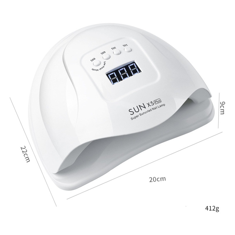 Lámpara de manicura Sunx5plus transfronteriza, lámpara de fototerapia para manicura, máquina de terapia de luz para secado de esmalte de uñas y pegamento, venta al por mayor
