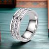 Advanced ring stainless steel, universal brand accessory, European style, does not fade, high-quality style, wholesale