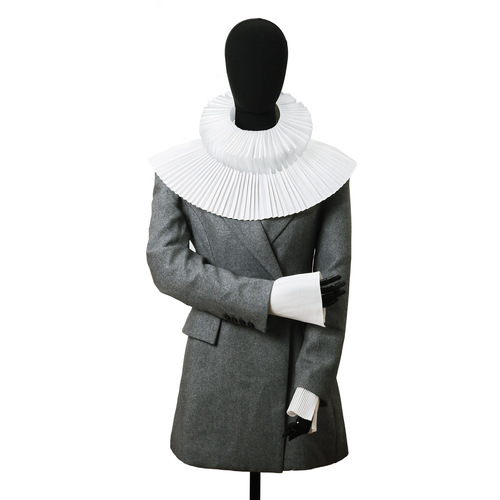  cosplay European and American court literary organ pearl retro sector fake collar shawl studio props