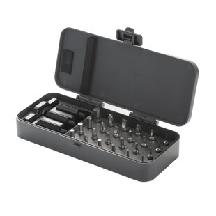 Cross-border new product multi-function ratchet screwdriver suit 24 in one S2 steel ratchet screwdriver