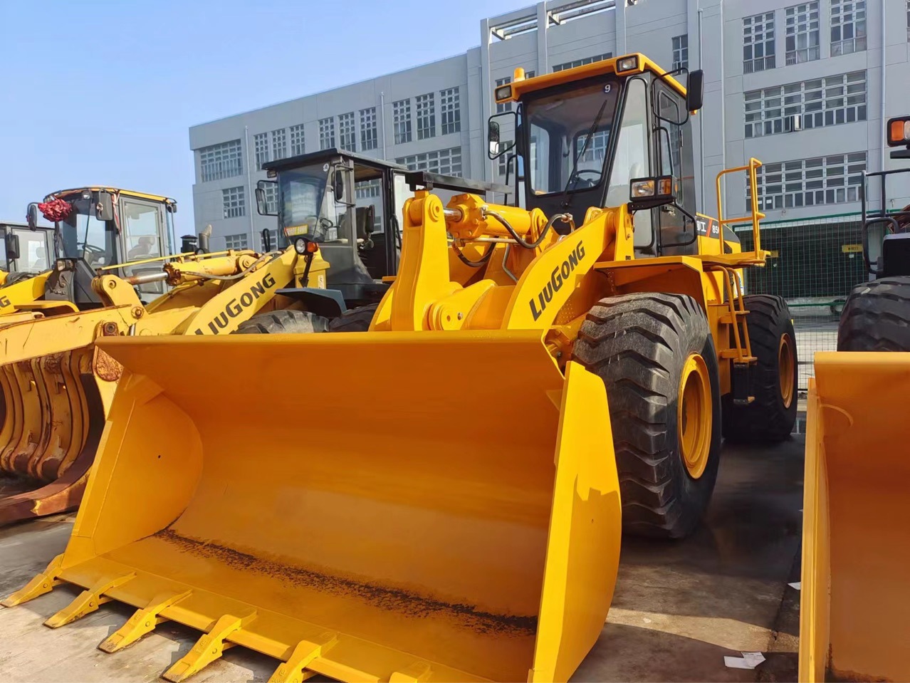 50 carretilla elevadora de segunda mano Liu Gong856 cargador Long Gong30 50 855 cargador electrónico