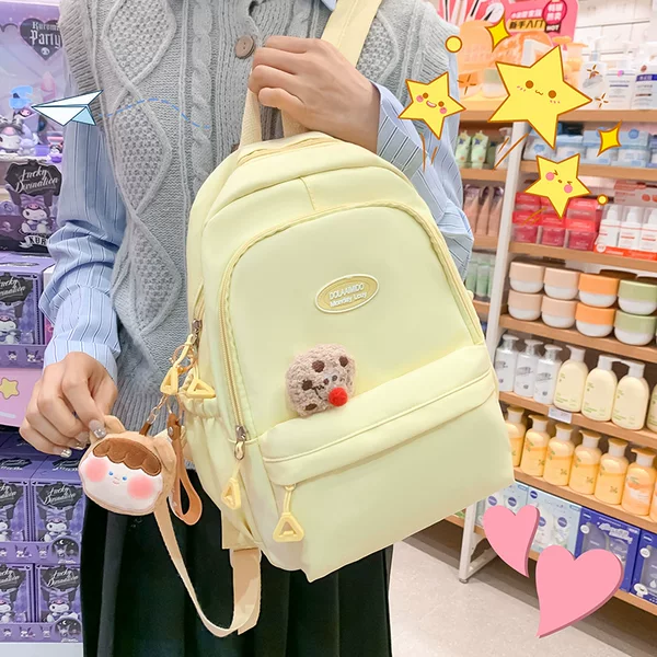 Cross-Border Trendy High-Appearance Mini Backpack Kindergarten School Bag for Girls Commuting and Going Out Small Backpack for Male Students