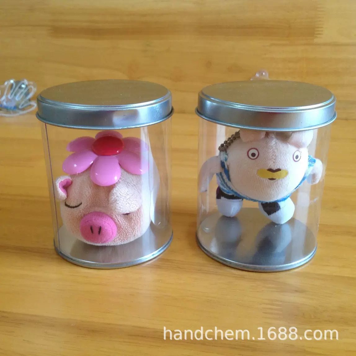 供应PET透明罐 糖果休闲食品透明罐包装 食品级环保PETG包装罐