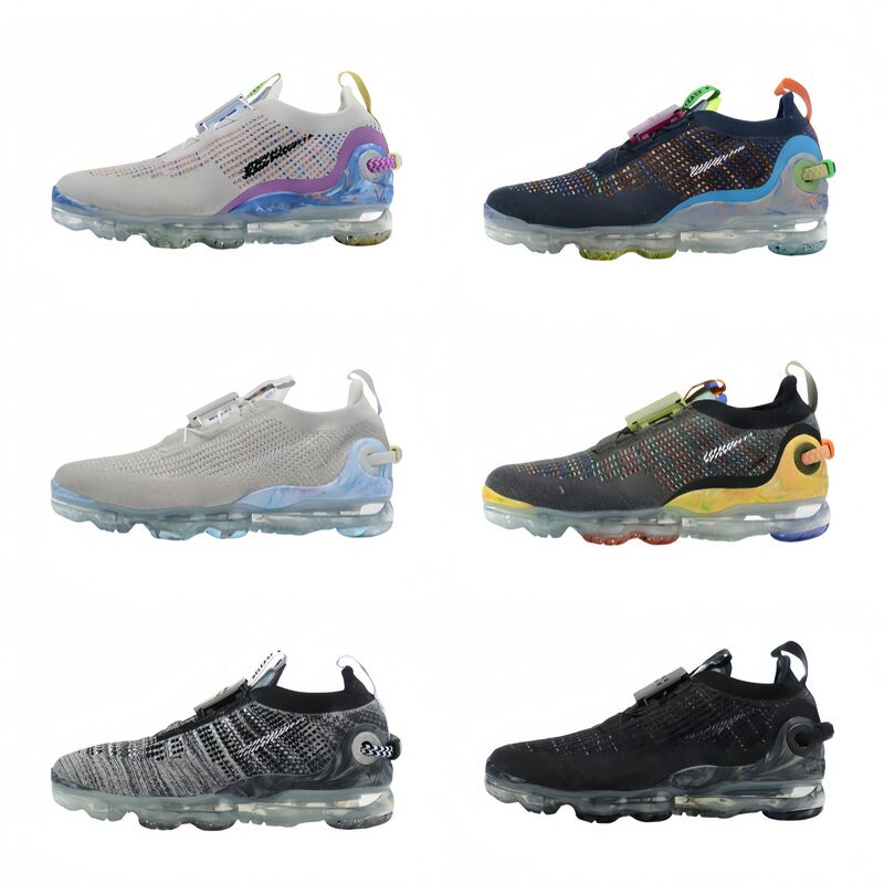 莆田 Vapormax2021Flyknit エアクッションシューズフライニット通気性カジュアルフルパームエアクッションランニングシューズ男性と女性用|undefined