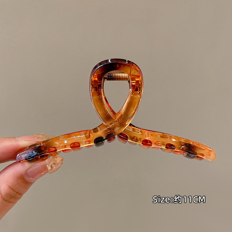 Clip de pelo de las mujeres clip de tiburón grande horquilla accesorios para el cabello 2024 nuevo tocado de horquilla de alta calidad