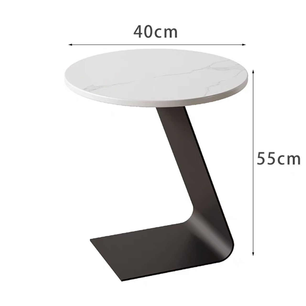 7 스노우 마운틴 화이트 높이 55 직경 40cm 슬레이트
