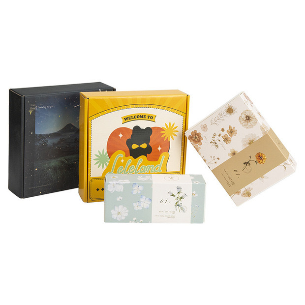 白卡纸盒食品包装盒定 制化妆品盒子印刷logo小批量设计制作定