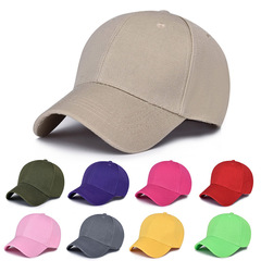 Men's Han Style Student Plain Color Four Seasons Fashion Duckbill Hat Outdoor Sun Protection Hat Foreign Trade Model