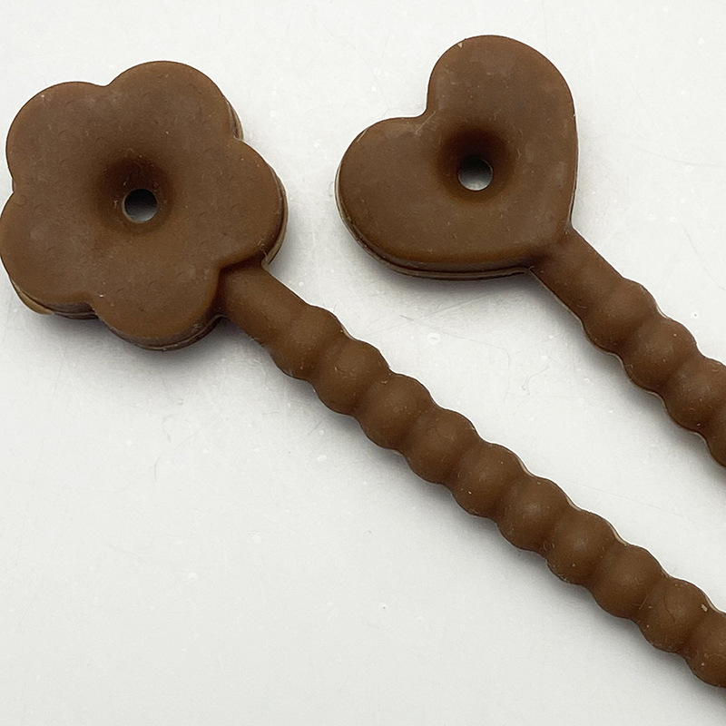 Fabricante de 210mm de plástico de silicona de alambre de corbata hebilla suelta corbata al por mayor hecha a mano diy corbata accesorios de la joyería