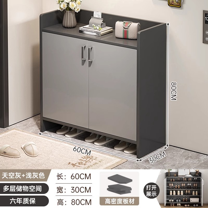 门外走廊鞋柜家用门口入户室内玄关储物柜新款2025爆款电梯外鞋架|undefined