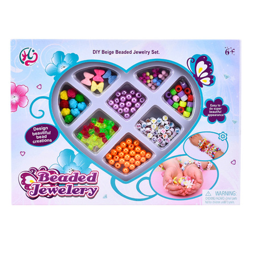 2024 Cross-border New Toys Children's Educational Beads DIY Handmade Beads Girls Toys New Foreign Trade