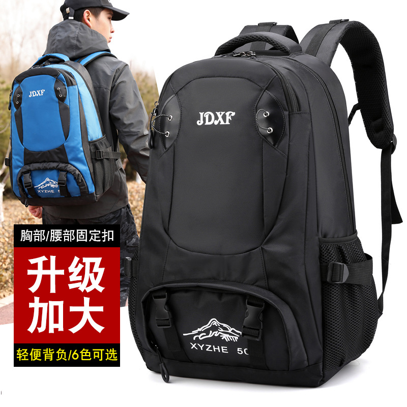 Capacious backpack