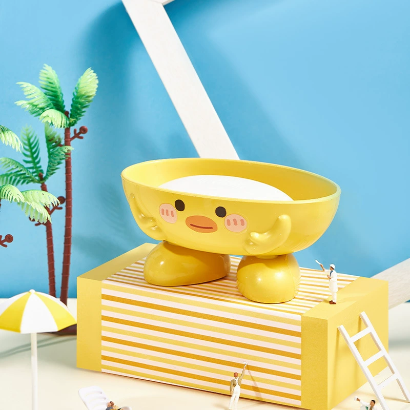 Подставка для мыла (BDuck) милая пузатая миниатюрная птичка, для детей, компактная 13×7.5×5.5 см