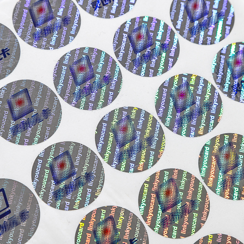 Laser Laser Tag One Thing One Code Sticker Genuine Logo Label Anti-Counterfeiting Trademark Holographic Anti-Counterfeiting Label Customization Laser Laser Tag One Thing One Code Sticker Genuine Logo Label Anti-Counterfeiting Trademark Holographic Anti-Counterfeiting Label Customization