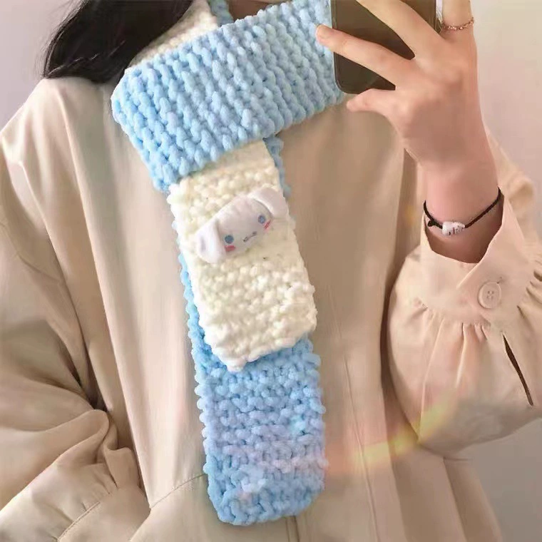 Оптовая Yugui собака шарф материал сумка кошка шарф шерсть бамбук иглы DIY материал сумка Толстая линия лед линия шарф