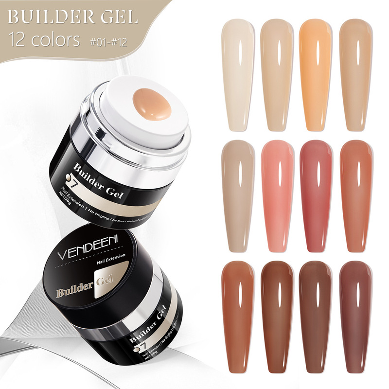 Vendeeni Dark Brown Extension Glue Press Black Can 30g Brown Coffee Dark Nail Painless Long-Lasting Phototherapy Glue Vendeeni Dark Brown Extension Glue Press Black Can 30g Brown Coffee Dark Nail Painless Long-Lasting Phototherapy Glue