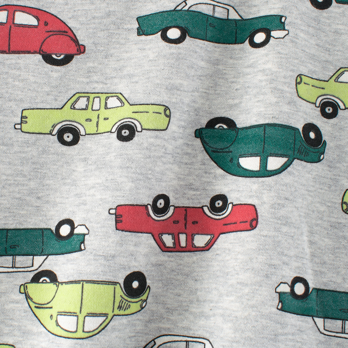 27 niños marca ropa para niños Otoño de los hombres de grano polar forrado de lana suéter de los niños de dibujos animados coche ropa de bebé entrega de una sola pieza