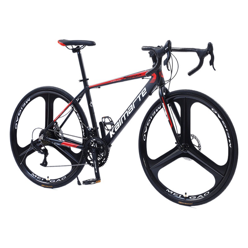Bicicleta de carretera, exportación al Sudeste Asiático, frenos de disco dobles de aleación de aluminio, capacidad de carga de 150 kg, 947 yuanes, velocidad variable.