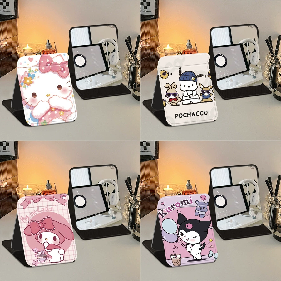Sanrio, Hello Kitty, folding table mirror for students for bedroom