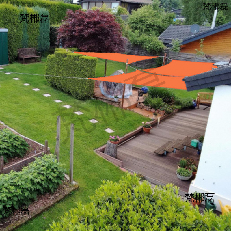 Cross-Border Outdoor Courtyard Garden Waterproof Sunshade Sail Polyester Rectangular Awning Waterproof and Anti-Uv Canopy Cross-Border Outdoor Courtyard Garden Waterproof Sunshade Sail Polyester Rectangular Awning Waterproof and Anti-Uv Canopy