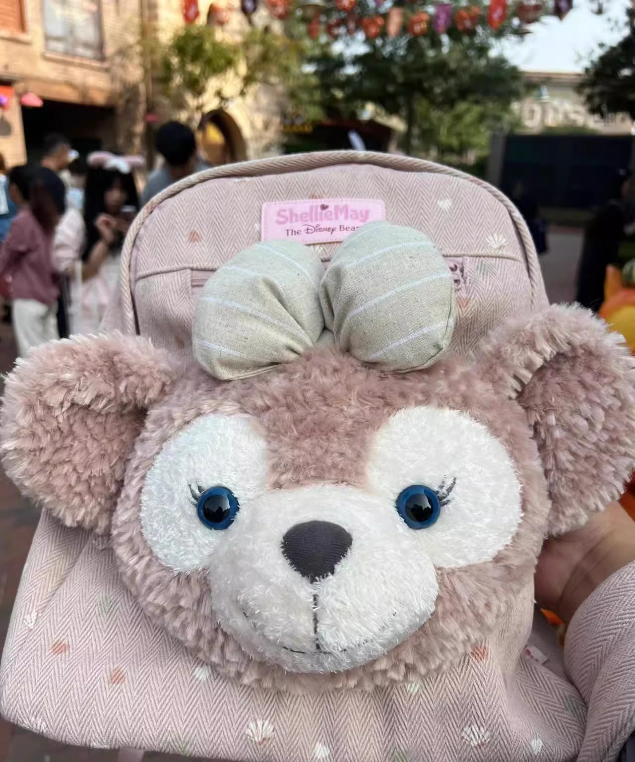 Shirley Rose Plush Backpack - Image 4