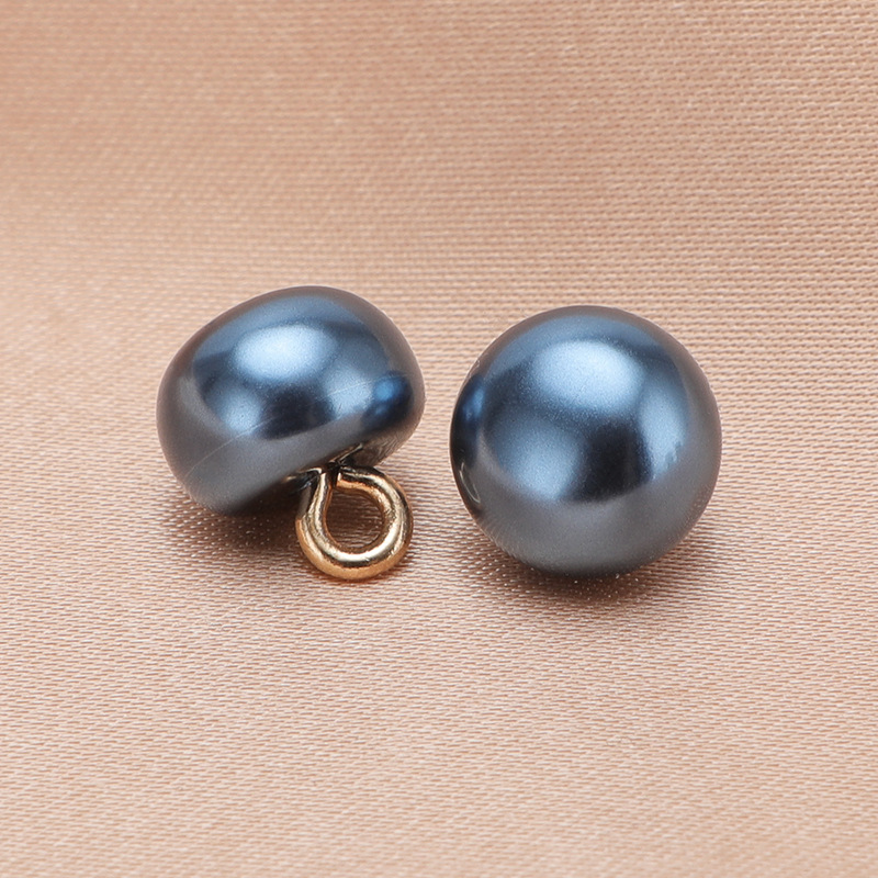 高亮款不易褪色珍珠纽扣百搭衬衫针织衫扣子蕾丝上衣领口扣颜色全