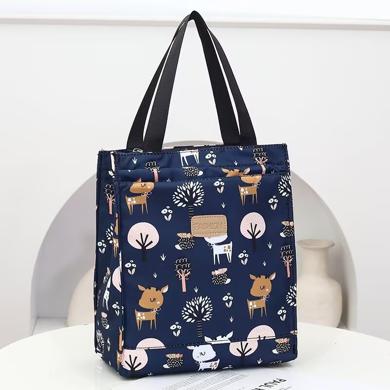 Nuevo portátil Oxford tela impermeable durable bolsa de mamá bolso de hombro de moda impresa bolsa de tela bolsa de almacenamiento bolsa de salida