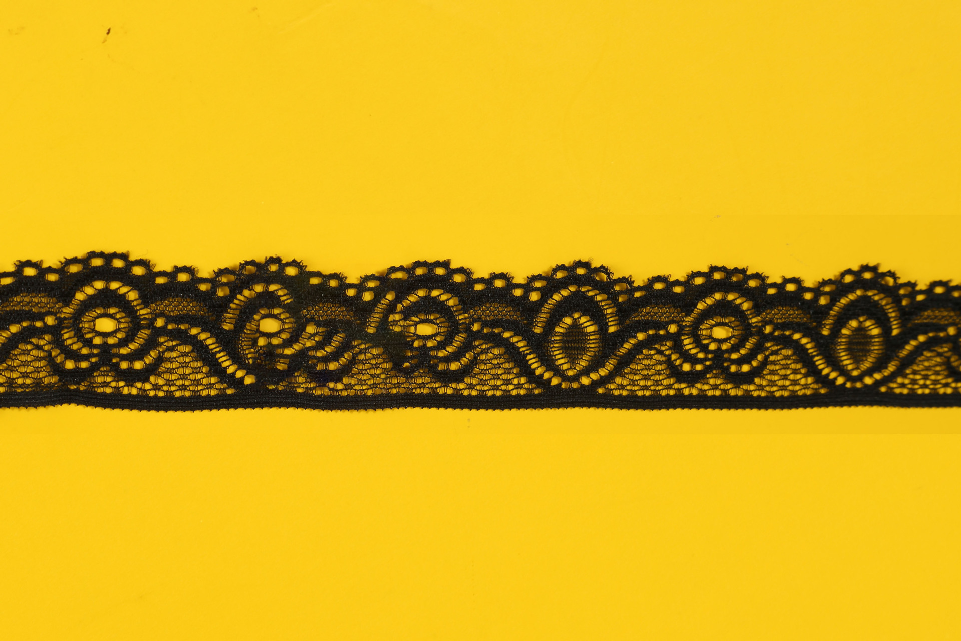 Accesorios de encaje de nylum blanco, decoración hueca de borde ancho de alta gama, cuello, falda, cortina, tela de mesa al por mayor