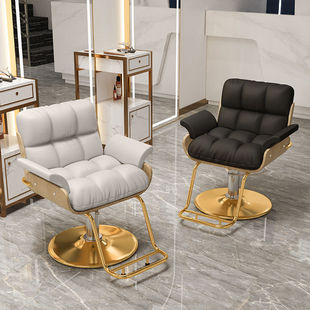 Trendy Salon Chair for Hairdressers, Adjustable Seat, High-End Haircut Chair