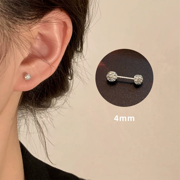 Straight needle double-head drill ball 3MM single