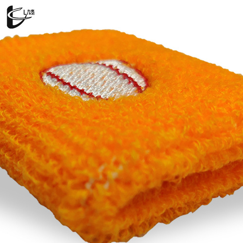 Custom Embroidered Sports Wrist Support for Children Sports Wristbands for Running Outdoor Basketball Soccer Fitness Sweatband