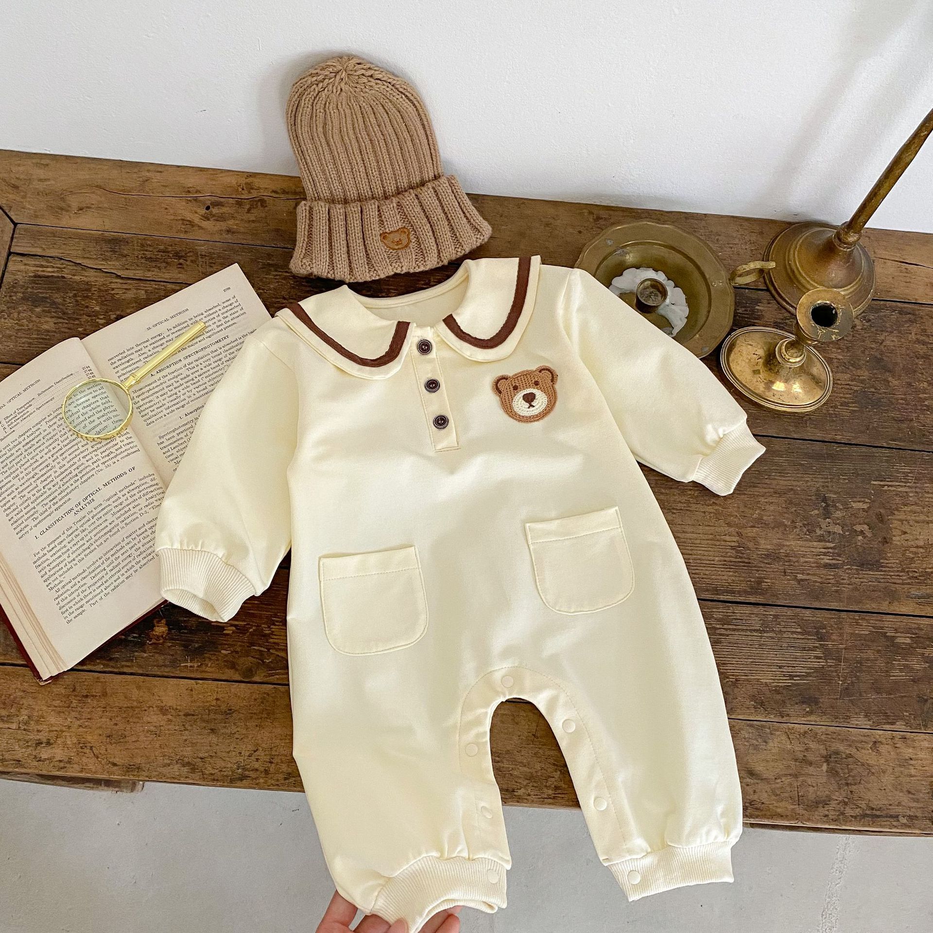 Apricot Romper